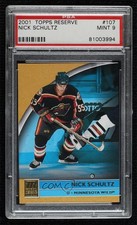 2001-02 Topps Reserve 162/699 Nick Schultz #107 PSA 9 MINT b8c