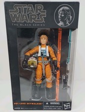 Star Wars Black Series 6  Orange Line  01 Luke Skywalker Pilot in X-Wing Gear