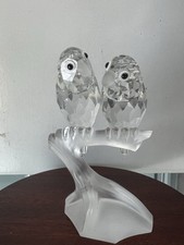 VERY RARE SWAROVSKI 1987 ANNUAL EDITION LOVEBIRDS – “TOGETHERNESS” 013560