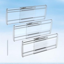3 Pack Adjustable Drawer Dividers for Clothes,6" High Expandable From 12-20" ...