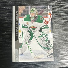 Upper Deck Extended Series Kaapo Kahkonen #569 2020-21 Minnesota Wild