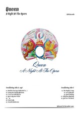 Premium Queen A Night at The Opera Album Cover Poster Music Gift Giclee Print A3