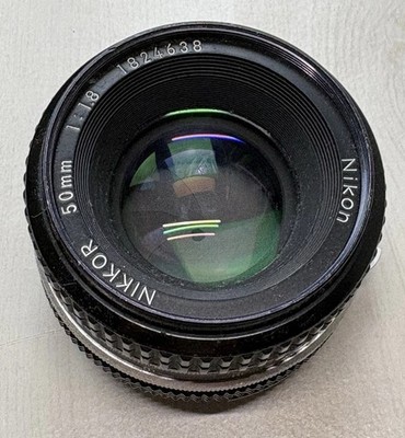 Nikon Nikkor 50mm 1:1.8 Lens Vintage