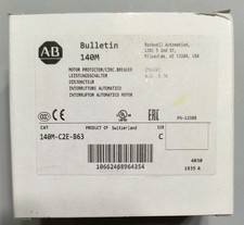 Allen-Bradley 140M-C2E-B63 Ser C, Motor Protector/Circuit Breaker, 4-6.3A, 480V