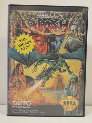 Cadash Case (SEGA Genesis) Authentic BOX ONLY