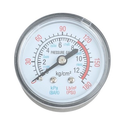 Plastic Air Gauge For Air Compressor 50mm Replacement 1 Piece Durable