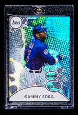 Sammy Sosa RARE REFRACTOR HOLO FOIL PRIZM INVESTMENT CARD Chicago Cubs SP