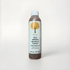 Caleb Treeze Old Amish Muscle Tonic Dietary Supplement Sealed 8 Oz