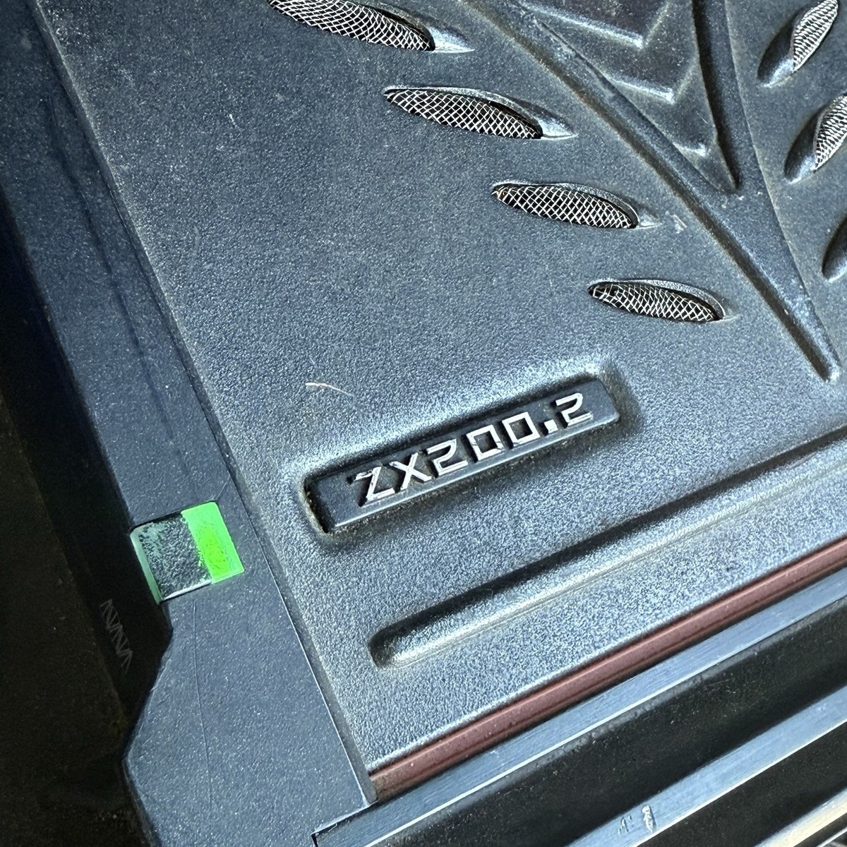 Kicker ZX200.2 Stereo Amplifier Old School Car Audio Amp | TESTED