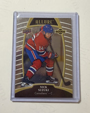 Upper Deck 2019-20 Allure Nick Suzuki #91 Canadiens Rookie Card. rookie card picture