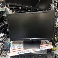 LG 22M37D-B 22  1920 x 1080 VGA DVI Black LED MONITOR W/ Tilt Stand M715 Adapter