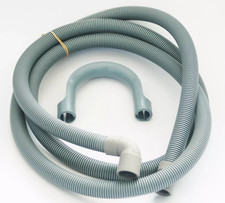 2.5M Washing Machine Dishwasher Drain Waste Hose Pipe For Hotpoint Indesit Creda