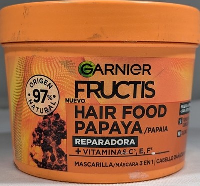 Garnier Fructis Hair Food Papaya Repairing Mask, 13.5 oz.