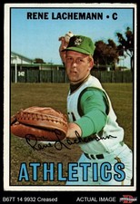 1967 Topps #471 Rene Lachemann Athletics 2 - GOOD
