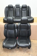 2015-2023 Dodge Charger Front Rear Interior Leather Seat Set Black Oem