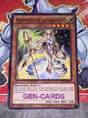 Yu Gi Oh Karte PROPHET DER SCHÖPFUNG YS15-FRY05x3