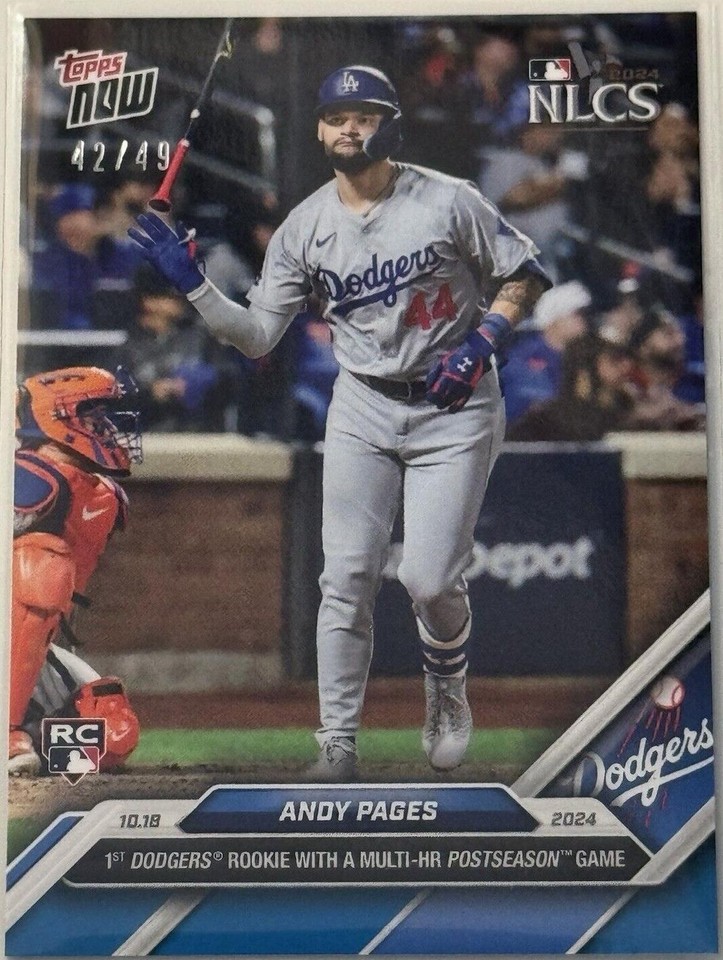 2024 Topps Now - Andy Pages #850 - 1 of 1