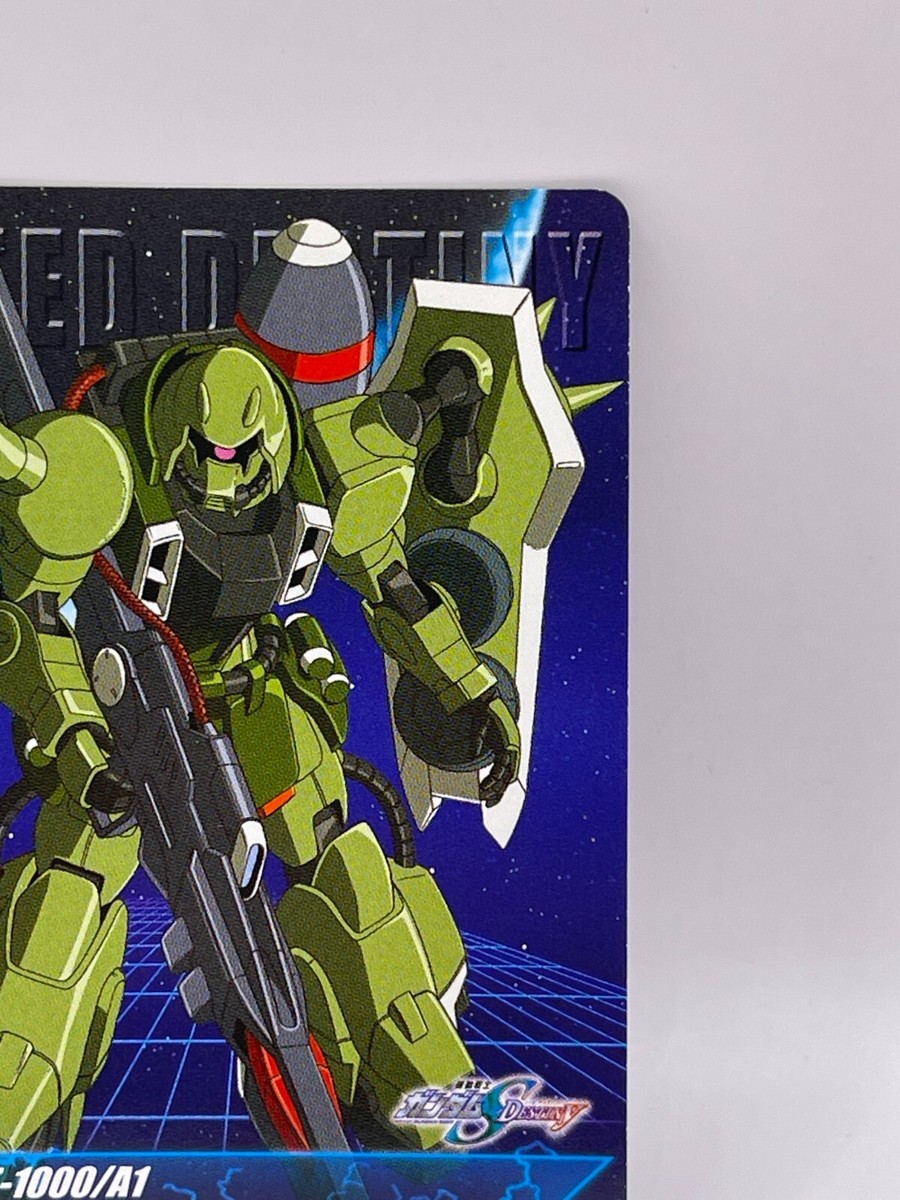 Gunner Zaku Warrior Gundam Trading Card Game TCG Bandai 2004 Japan