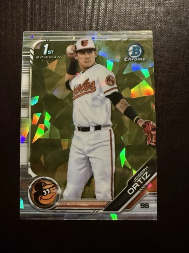 2019 Bowman Chrome Joseph Ortiz 1st Bowman Atomic Refractor #BDC-23 Brewers