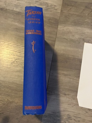 Tarzan and the Foreign Legion ~ EDGAR RICE BURROUGHS ~ First Edition HC DJ 1947 - Picture 6 of 8