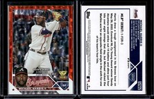 2023 Topps Update Series Orange Foil #US225 Michael Harris II Rookie RC /299