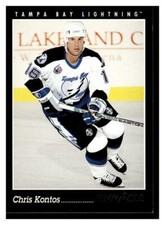 1993 Pinnacle  #8 Chris Kontos - Lightning