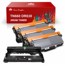 DR630 Drum TN660 Toner For Brother HL-L2340DW L2305W DCP-L2540DW MFC-L2700DW Lot