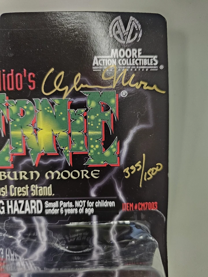 Figura EVIL ERNIE (1997) ¡NUEVA #525/1500 Firmada por Brian Pulido y Clayburn Moore! Foto 3 de 4