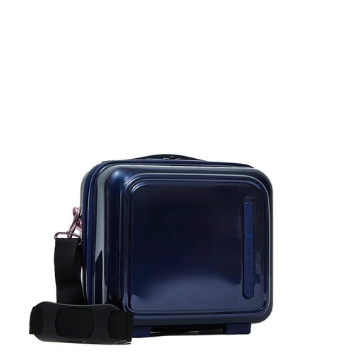 NEW Mandarina Duck - Beauty Case LOGODUCK + Metal Blue Indigo - P10OUN01 - BLUE/ - Picture 2 of 4