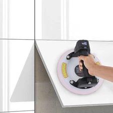 8'' Electric Suction Cup 440lbs Electric Vacuum Suction Cup For Tiles Glass Wood