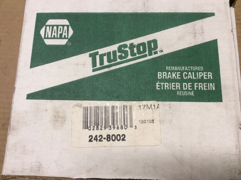 Pinza de freno delantera nueva napa 242-8002 remanufacturadores Foto 2 de 4