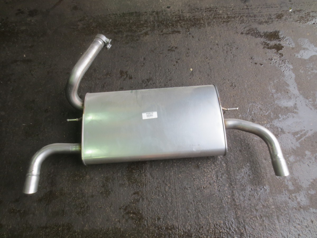 Volvo V40 Rear Sports Exhaust Box Silencer Twin Pipe Part No 