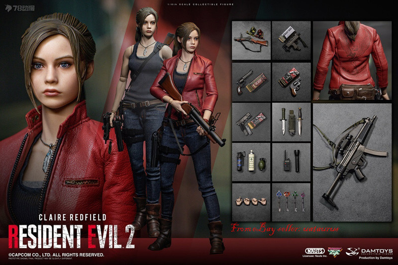 Perfect Damtoys Dms031 1/6 Resident Evil 2 Claire Redfield Perfect Damtoys Dms031 1/6 Resident Evil 2 Claire Redfield