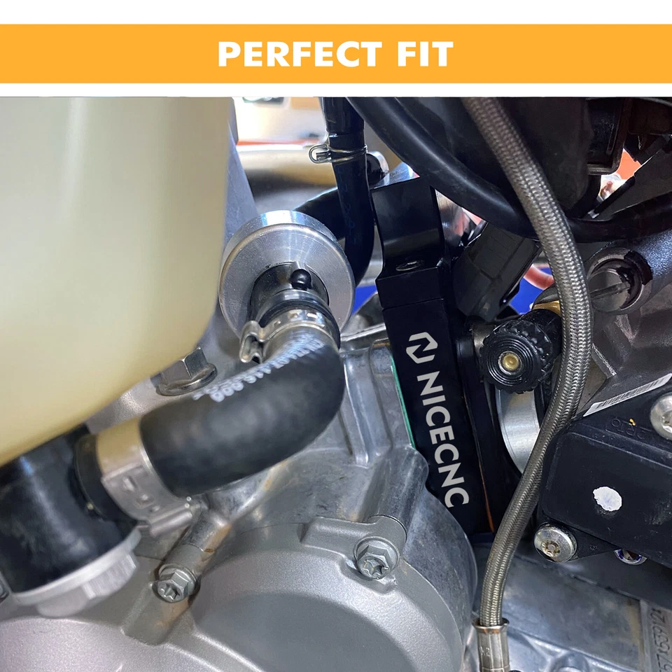 Bloque de reubicación de inyector de combustible CNC TPI para gas gas EC250 EC300 EX300 2021-2023 Foto 2 de 4