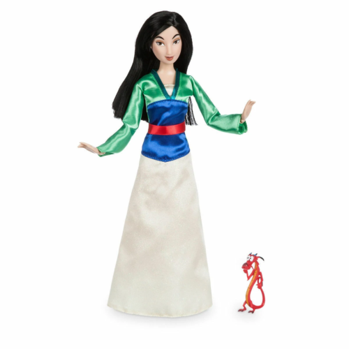 Disney Store Mulan Classic Doll with mini Mushu figurine - Picture 1 of 1