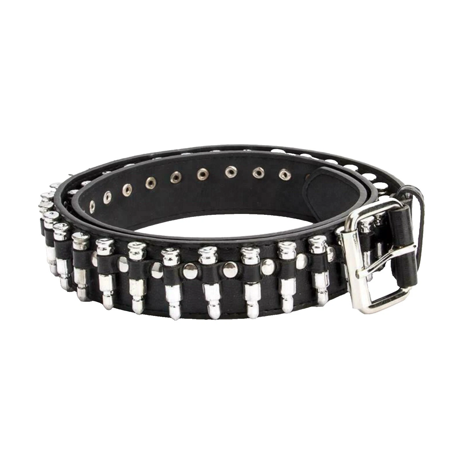 Cinturones Negros Tachuelas para hombres