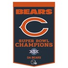Chicago Bears Nfl 24" x 38" Embroidered Wool Super Bowl Banner Wincraft
