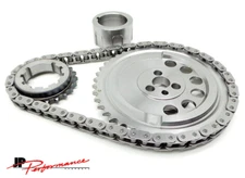 JP TIMING Billet Chain Set w/Iwis Single Roller+Torrington GM LS2 24x,3-bolt