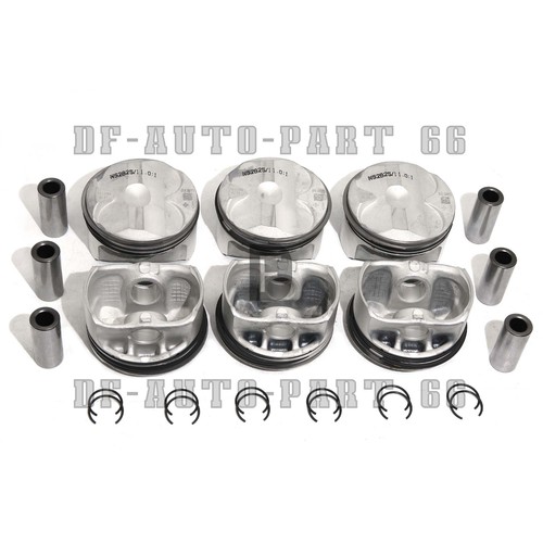 6X OEM Pistons Rings Set Φ82mm CR 11:1 For BMW E60 E90 E92 323i 525i N52B25 2.5 - Picture 3 of 5