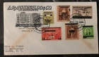 1944 Manila Philippines Japan Occupation First Day Commercial Cover FDC N4-7 B