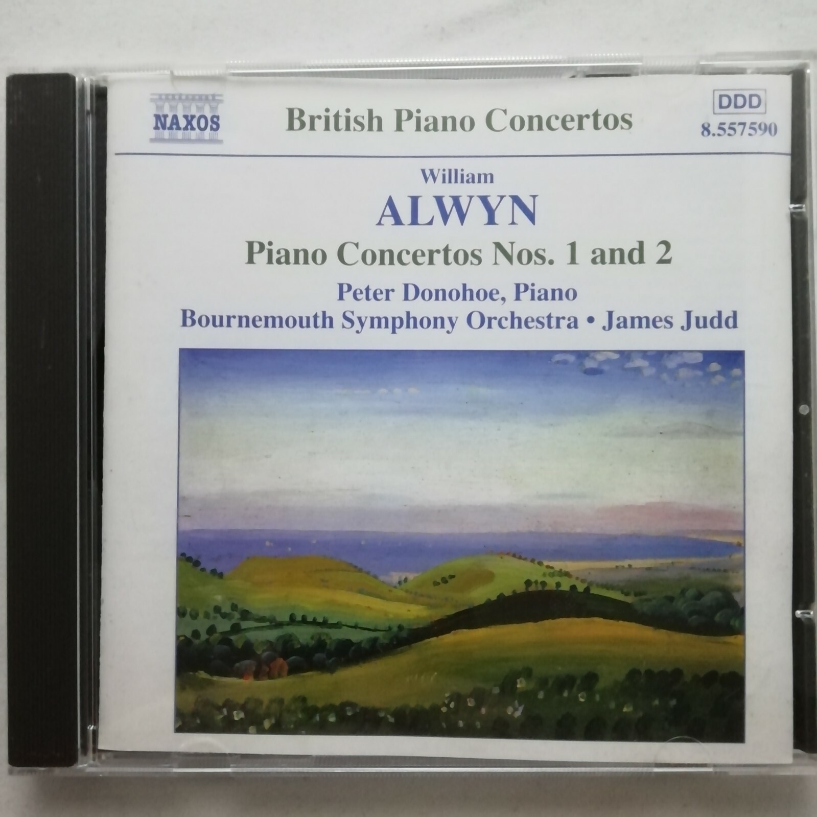 William Alwyn: Piano Concertos 1 & 2 / Donohoe / Judd / NZSO / Naxos CD 8.557590