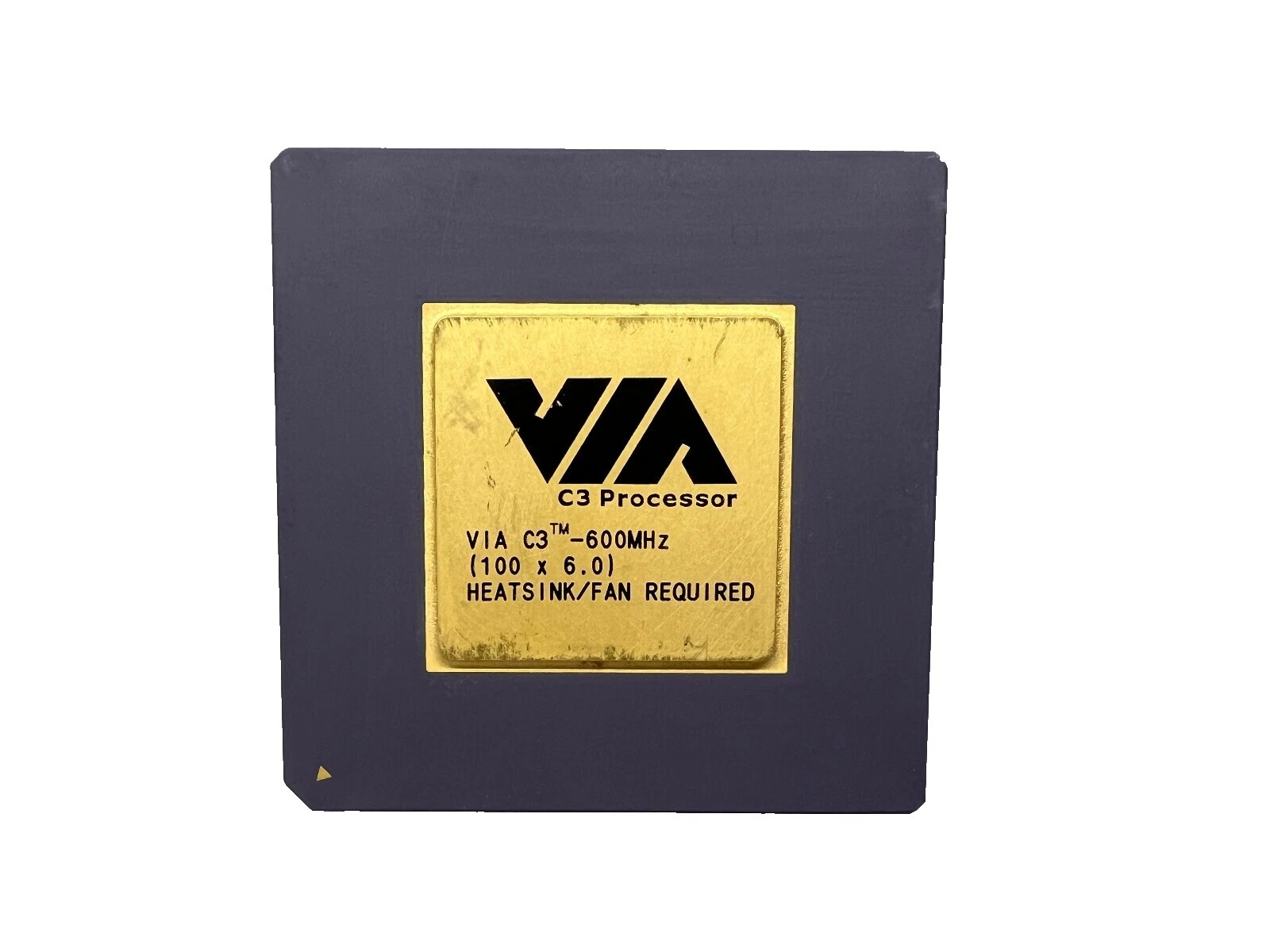 Los procesadores de computadora VIA (CPU)