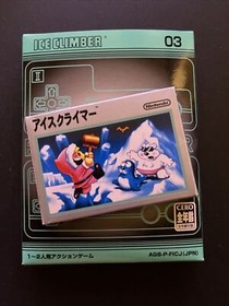 Famicom Mini: Ice Climber - Nintendo Gameboy Advance GBA JAPAN Game & Manual