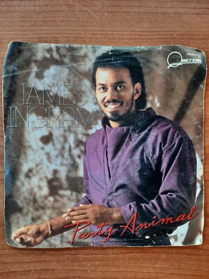 1223 45 GIRI - JAMES INGRAM PARTY ANIMAL - QWEST 929493-7 COPERTINA MEDIOCRE