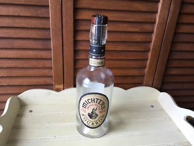 MICHTER'S  SMALL BATCH #22G23 BOURBON WHISKEY EMPTY LIQUOR BOTTLE