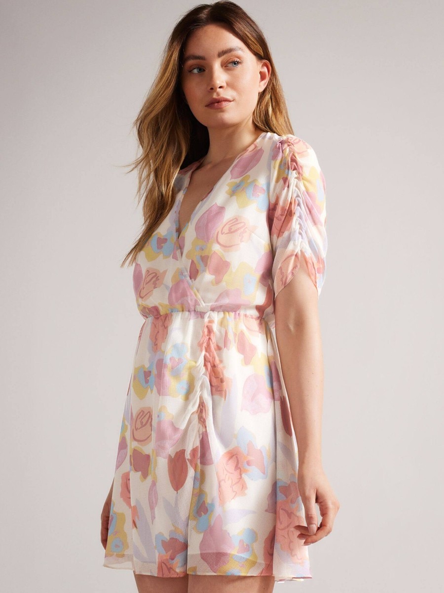 Ted Baker London Dress Women's Size Pink Juleah Floral Print