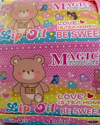 lip oil magic your life teddy