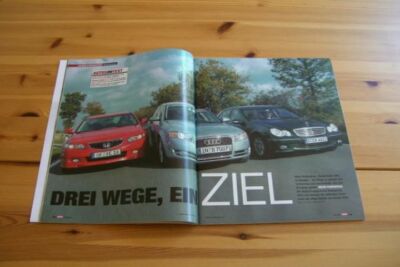 Autozeitung 26154) Honda Accord 2.4 I Type S mit 190PS besser als...?