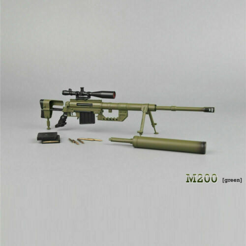 Juego de rifles ZYTOYS ZY15-12 1/6 M200 CheyTac modelo de pistola para figuras de acción juguetes de 12 - Imagen 1 de 9