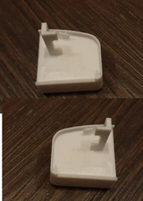 2x Roller Blind End Cap End Pieces (R+L) Caravan Motorhome Fits Seitz S3